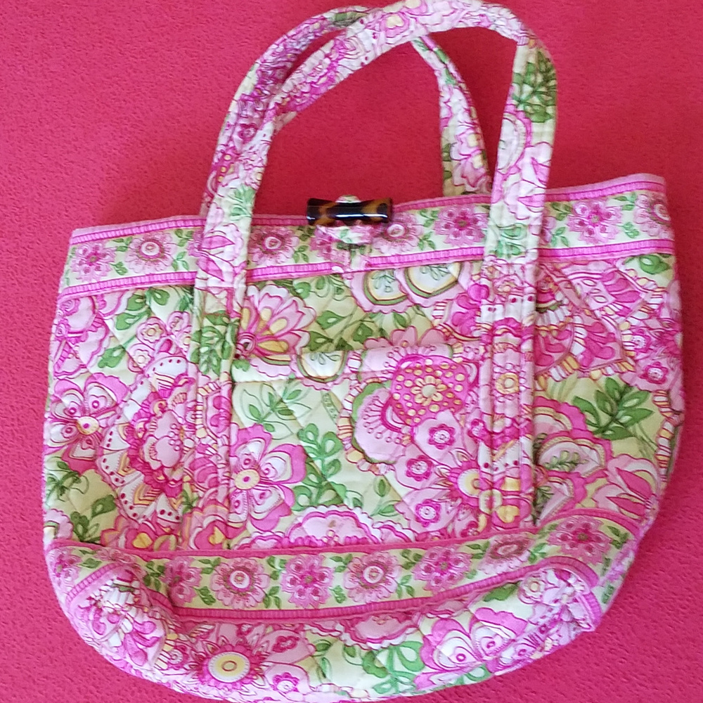 Vera Bradley Pink Pasley Bag